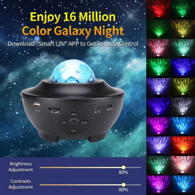 LED GALAXY 3D جهاز عرض النجوم السحري