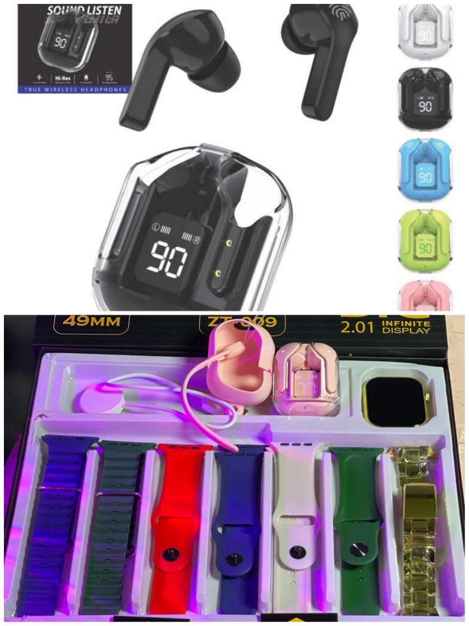 Smartwatch serie 10+ سماعات لاسلكية Ultrapods Pro