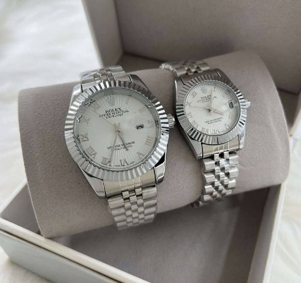 Duo Élégant – Coffret Montres Couple