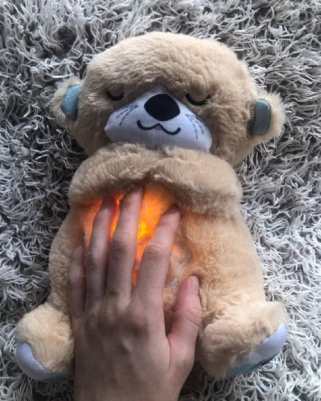 🧸 لعبة القندس المضيئة